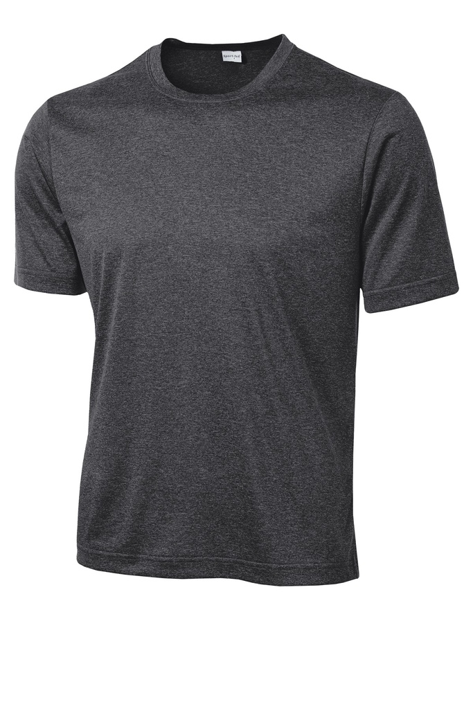 Sport-Tek ST360 — Heather Contender Tee (Graphite Heather)