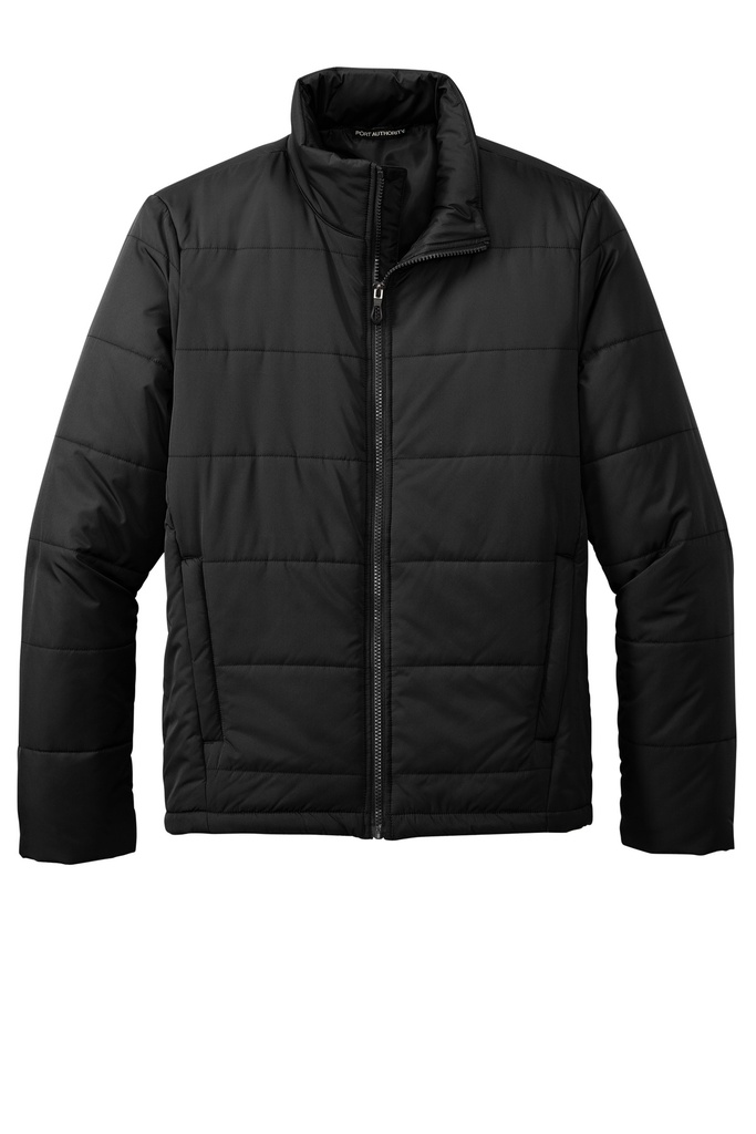 [J852] Port Authority J852 — Puffer Jacket (Deep Black)