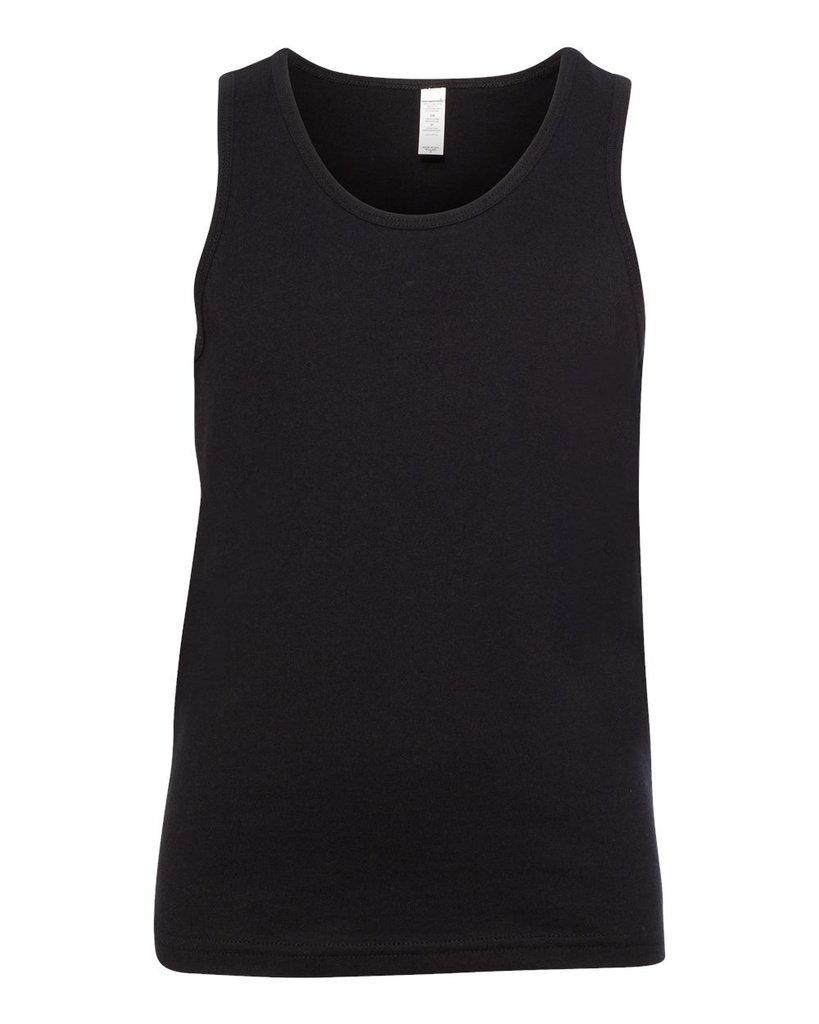 [3480Y] Bella+Canvas 3480Y — Youth Jersey Tank (Black)